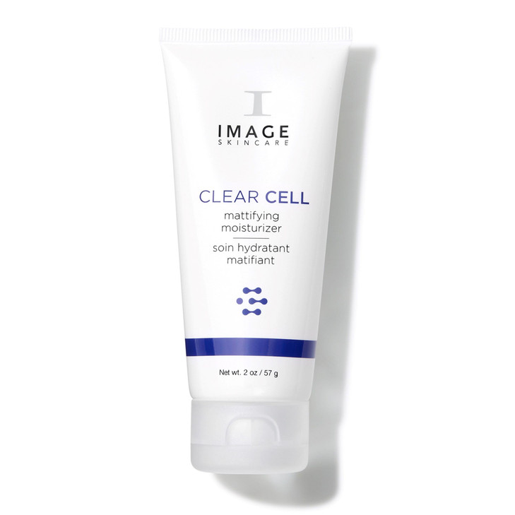 IMAGE Skincare, CLEAR CELL Mattifying Moisturizer, Facial Lotion Hydrates Oily Prone Skin, Removes Excess Shine, 2 oz