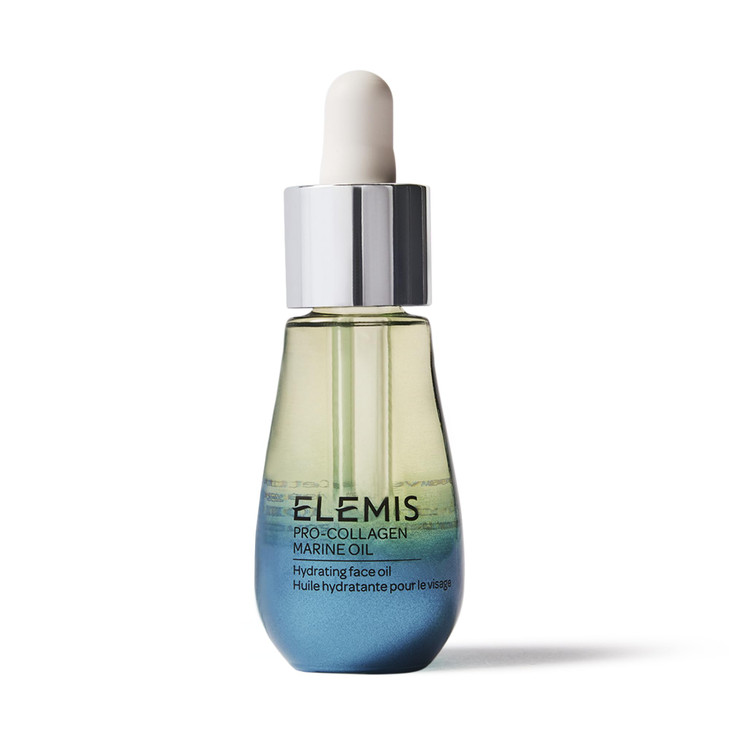 ELEMIS Pro-Collagen Marine Oil 15ml, Lightweight Face Oil To Hydrate, Nourish & Improve Skin Texture