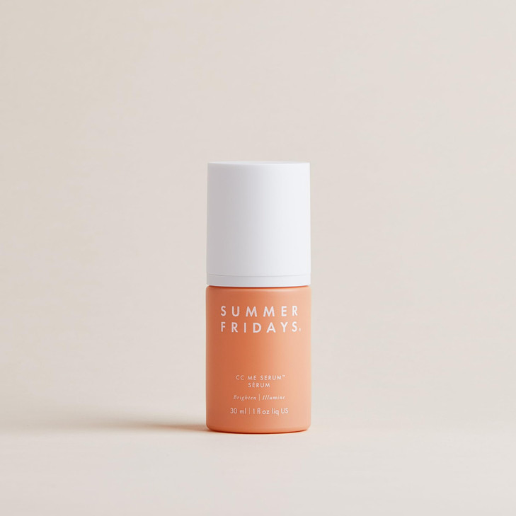 Summer Fridays CC Me Serum with Vitamin C + Niacinamide - Brightening + Hydrating Face Serum to Improve Skin Tone + Reduce Appearance of Dark Spots O