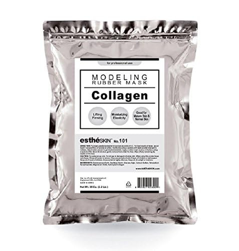 estheSKIN No.101 Collagen Peel Off Type Modeling Rubber Mask for Facial Skin Care Treatment, 35oz