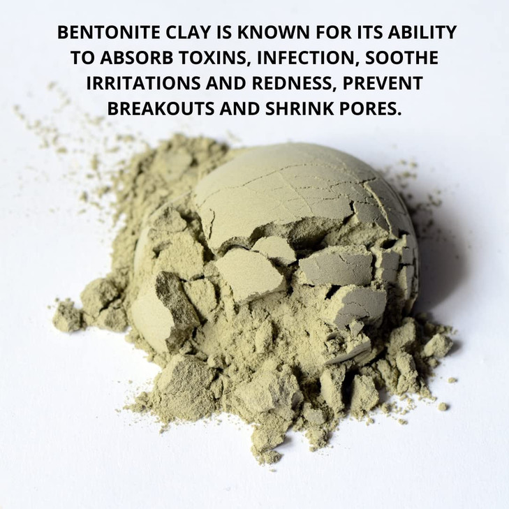 SMART SOLUTIONS Calcium Bentonite Clay, 5 lb Pure Indian Healing Clay - All Natural for External Use | DIY Facial Treatments, Deodorants, Hair Masks