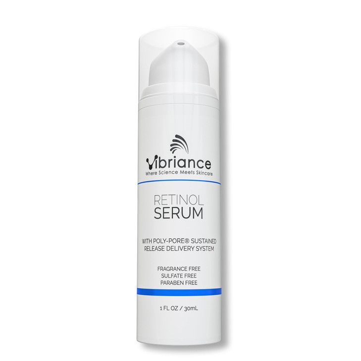 Vibriance Retinol Serum for Face - Reduces Appearance of Deep Wrinkles and Large Pores, Enhances Tone, Improves Complexion - Sensitive, Mature Skin N