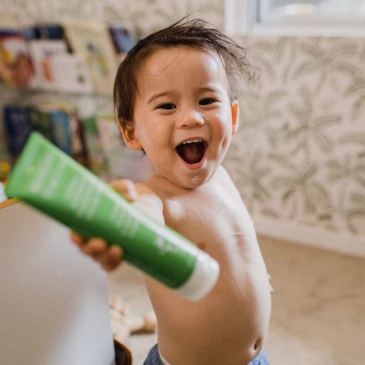 MooGoo Baby Soothing Moisturizer Nut Oil Free - Gentle & Hypoallergenic with 10% MSM for Sensitive, Irritated & Delicate Skin, Paediatrician Approved