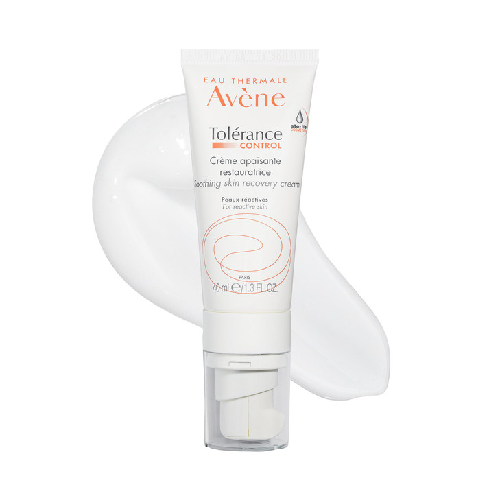 Avène Tolerance Control Soothing Skin Recovery Cream, for Hypersensitive Dry Skin, Restores Skin Barrier, Calms sensations of skin discomfort, Steril