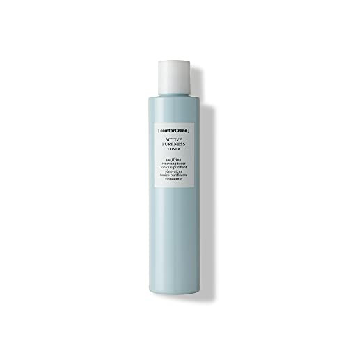 [ comfort zone ] Active Pureness Toner, Purifying Exfoliating Tonic, Minimizes Pores, Alcohol-Free Astringent, Renewing Prep for Oily Acne Prone Skin