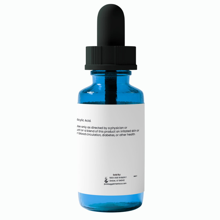Pure Original Ingredients Salicylic Acid 20% Solution (30 mL), Pure & Simple Serum
