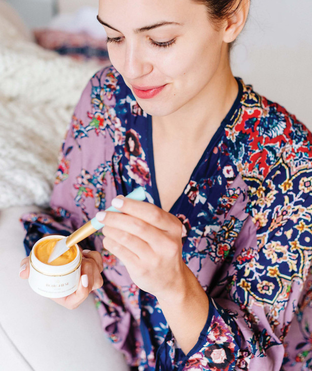 Borghese Radiante Revitalize & Firm Mask - Anti-Aging Gel Mask for Face, Neck & Decolletage, Hydrating & Firming, for All Skin Types