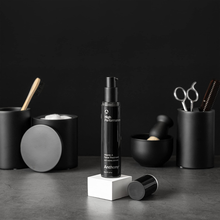 Anthony High Performance Vitamin A Treatment, Advanced Anti-Aging Face Cream with Shea Butter & Squalane, Anti-Wrinkle Moisturizer for Youthful Skin,