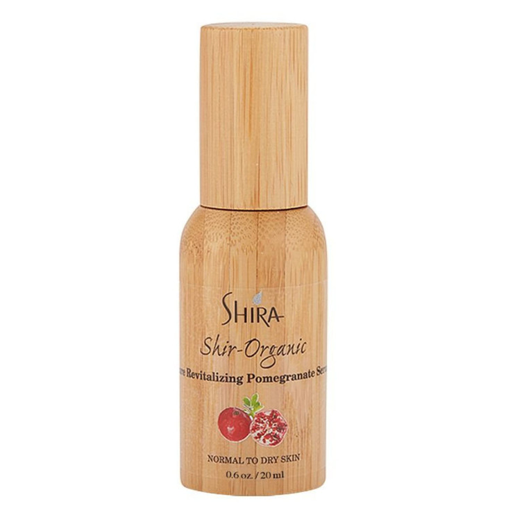 Shir-Organic Pure Pomegranate Serum for Face Provides Healthy Skin Tone and Texture Effective Solution for Mature and Aging Skin For Normal to Dry Sk