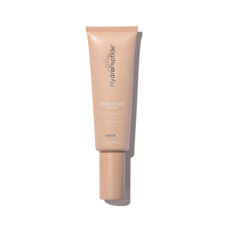 HydroPeptide Solar Defense Tinted Moisturizer with Sunscreen, SPF 30 Face Antioxidant 1.7 Ounce