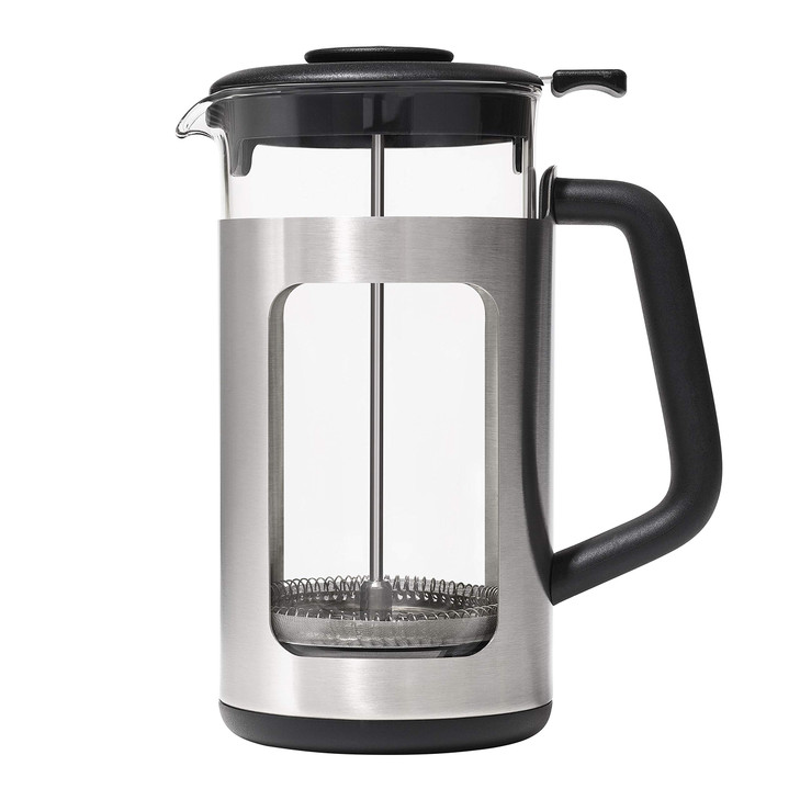 OXO Brew Stainless Steel French Press Coffee Maker  32oz
