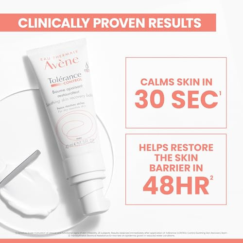 Avène Tolerance Control Soothing Skin Recovery Balm (previously Skin Recovery Cream Rich) New & Improved, Hypersensitive Dry Skin Moisturizer, No Pre