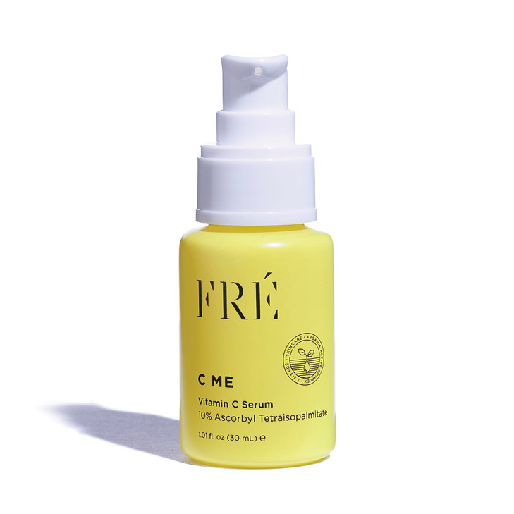 Vitamin C Serum for Face,C ME by FRE Skincare,Anti Aging Brightening for All Skin Types - 10% Vitamin C Serum Vegan with Argan Oil - Helps Even Skin