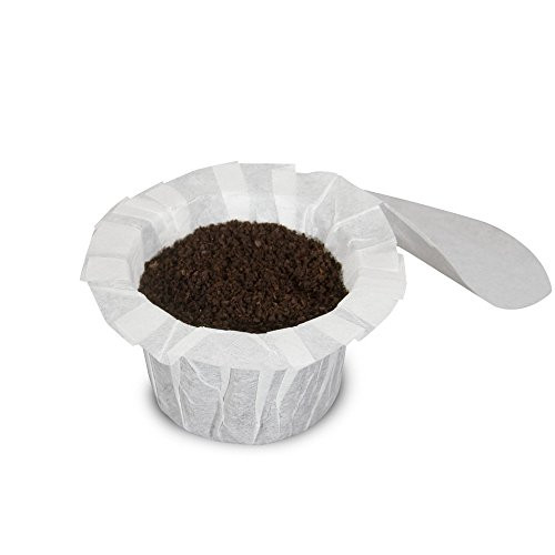 Perfect Pod EZ-Cup Disposable Paper Filters with Patented Lid Design for Reusable Coffee Pods - 4 Pack (200 Filters)