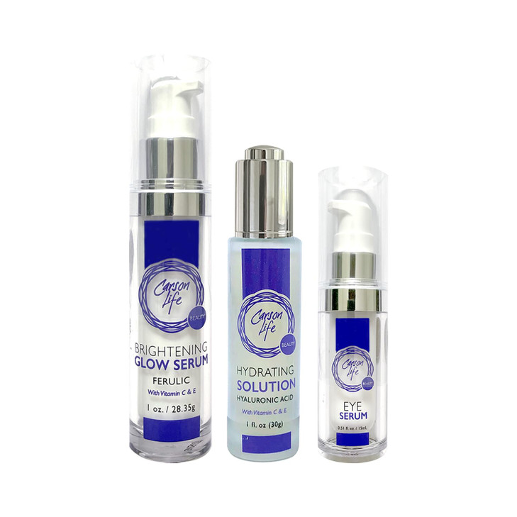 Carson Life Kit Of 3 Serums