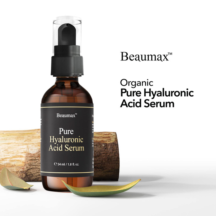 Beaumax Pure Hyaluronic Acid Serum - Intense Moisturizer for Face 54 ml (1.8 fl oz)