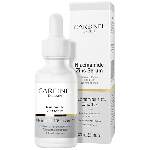 Korean Skin Care Serum Vitamin B, C Serum for Face - Niacinamide 10% Zinc 1% - K Beauty Hydrating Facial Serum - 1fl.oz.(30ml)