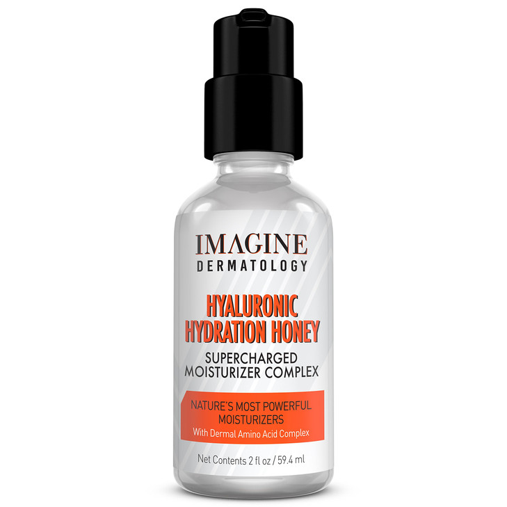Hyaluronic Hydration Honey Concentrated Hyaluronic Acid Serum with Super Charged Moisturizers Natural Moisturizing Factors Amino Acid Complex 2 fl oz