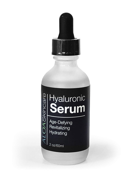 ALOA Skincare Hyaluronic Acid Serum for Face 2oz, Intense Hydration, Skin Plumping, Anti Aging, Anti Wrinkle, Daily Moisturizer for Fine Lines and Wr