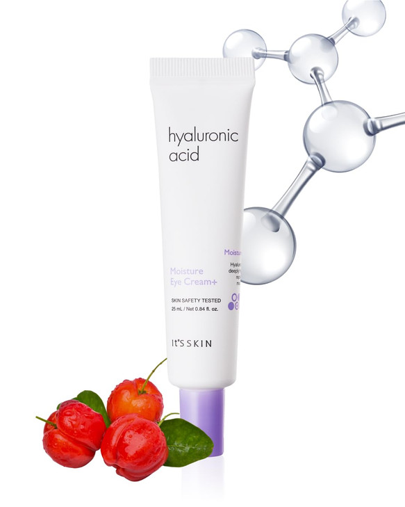 It'S SKIN Hyaluronic Acid Moisture Eye Cream, Moisturizing & Anti-Wrinkle Eye Treatment Moisturizer, Puffy Eyes & Dark Circles, Soothing & Revitalizi