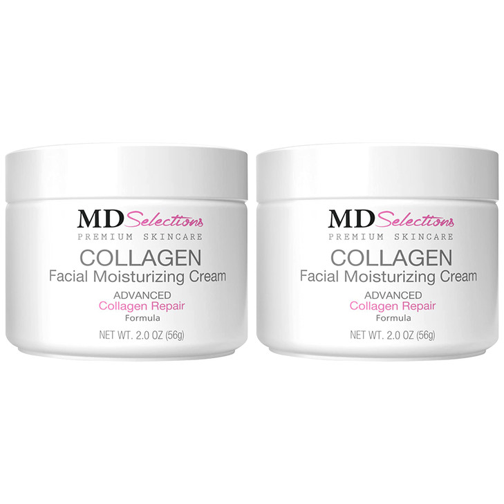 MD Selections Collagen Face Moisturizer Peptide - Anti-Wrinkle Facial Moisturizer For Face - Niacinamide, Deeply Hydrating Peptide Complex Cream, Fac