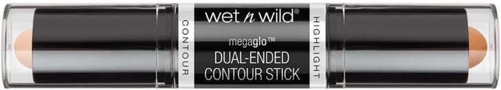 wet n wild MegaGlo Dual-Ended Contour Stick, Light Medium, Cruelty-Free