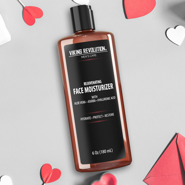 Viking Revolution - Natural Moisturizer Cream for Skincare, Anti Wrinkle & Anti Aging Facial Cream/Lotion, Mens Face Care