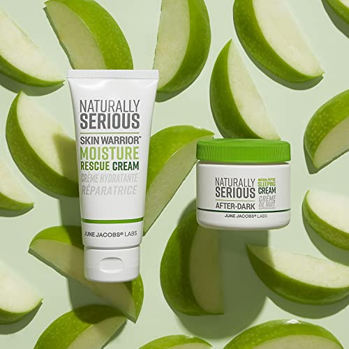 Naturally Serious | Skin Warrior Moisture Rescue Cream, Daily Moisturizing Cream, Skin Barrier Cream, Vegan Skincare, Cruelty-Free Skincare