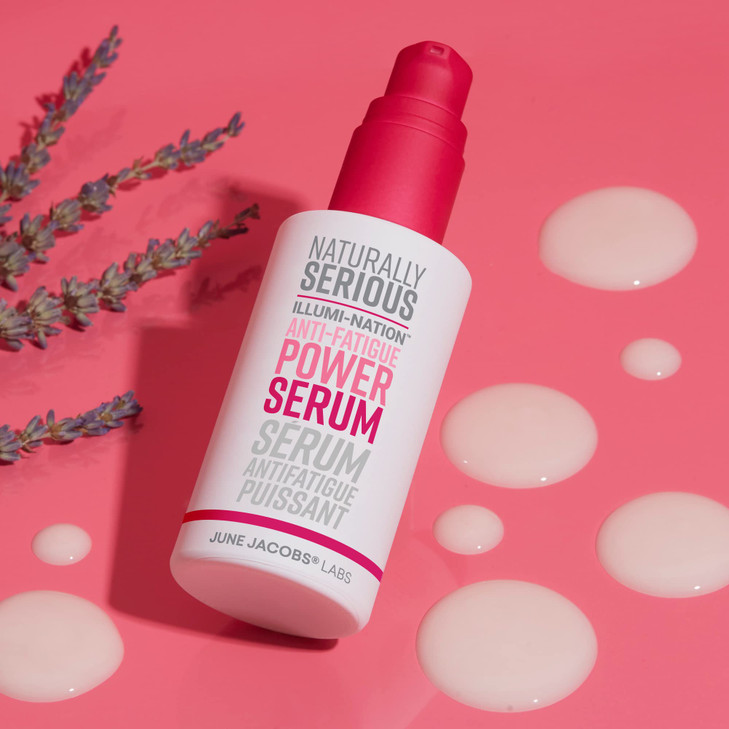 Naturally Serious | Illumi-nation Anti-Fatigue Power Serum, Anti-Aging Serum, Vegan Skincare, Cruelty-Free Skincare