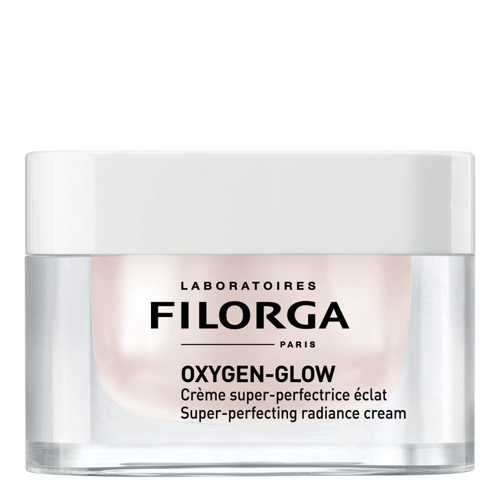 Filorga Oxygen-Glow Super-Perfecting Radiance Daily Skin Cream, Hydrating Treatment with a Moisturizing Boost of Hyaluronic Acid and Detoxifying Enzy