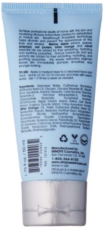 ULTRALUXE SKIN CARE Active Anti-Aging Mask, 1.75 Fl Oz