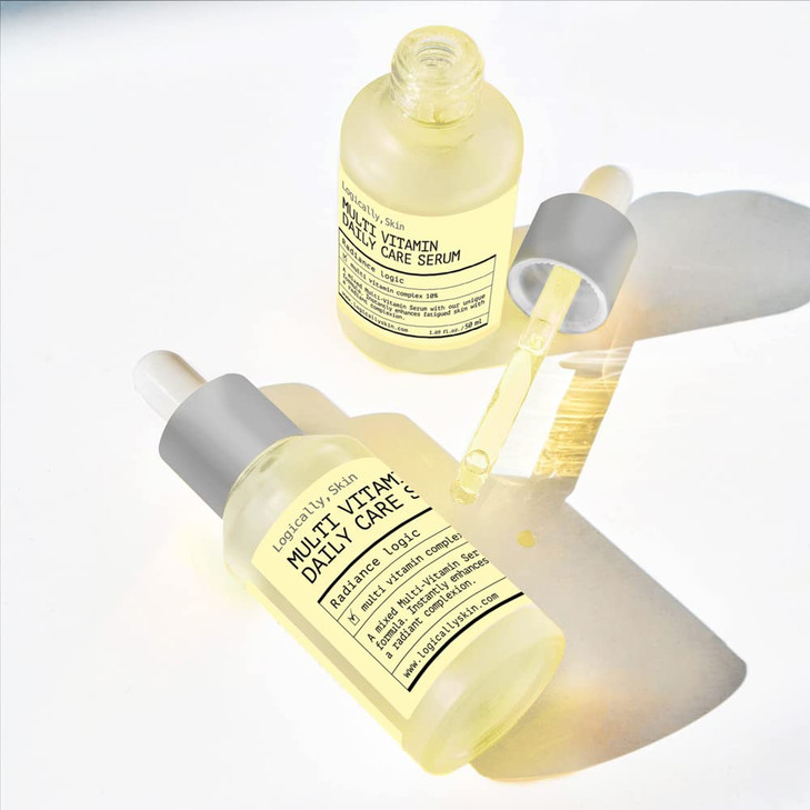 Logically skin Multi Vita Daily Care Serum 50ml facial serum,Korean Skincare,Resurface Serum, Hyaluronic Serum,Vita Serum