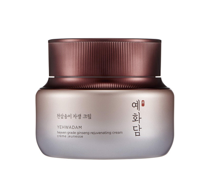 The Face Shop Yehwadam Heaven Grade Ginseng Rejuvenating Cream | Gentle & Low-Irritant Formula for Instant Face Anti-Aging Effects | Naturally Derive