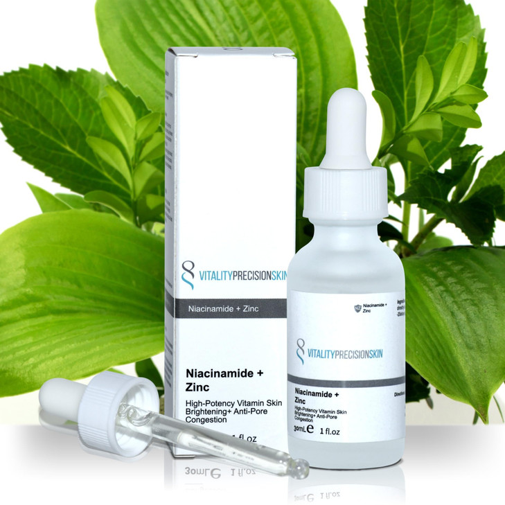 Vitality Precision Skin Niacinamide+ Zinc High potency brightening and pore reduction