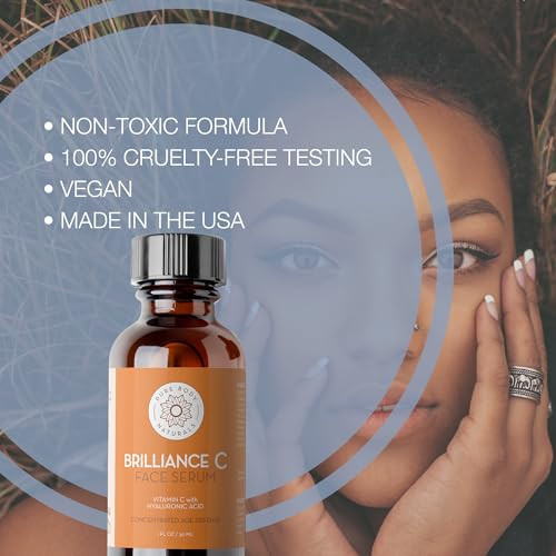 Pure Body Naturals Facial Serum - Hyaluronic Acid Serum, Retinol Serum, Vitamin C Serum, and Vitamin B3 (Niacinamide) Serum - A Perfect Serum Gift Se