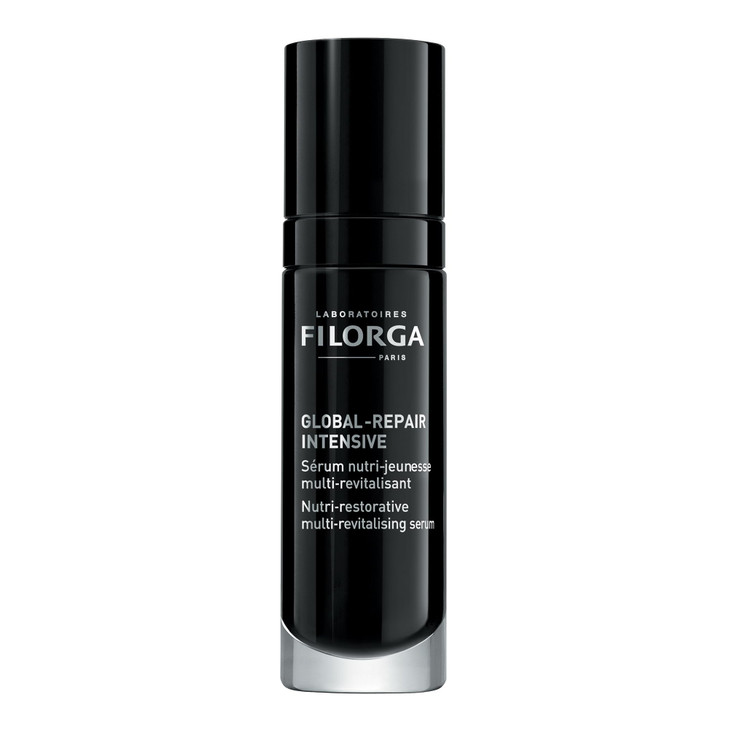 Filorga Global-Repair Intensive Anti Aging Face Serum, Skincare Treatment With Ceramides, Omegas, and Vitamins For Skin Firming, Wrinkle Reduction, a