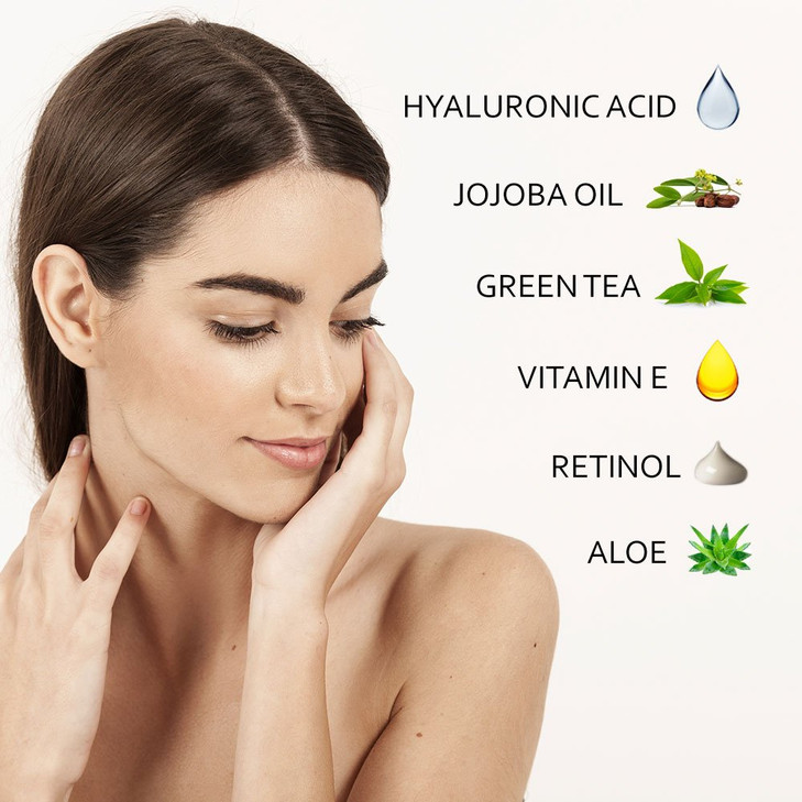 Essence of Arcadia RETINOL Serum 2.5% Professional Anti- Aging Formula With hydrating Hyaluronic Acid and Vitamin E, Minimize Wrinkles