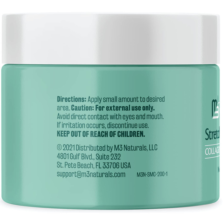 Stretch Mark Cream Infused with Collagen & Stem Cell Maternity Skincare Oil Removes Stretch Mark Prevention & Scar Remover Lotion Green Tea Extract &