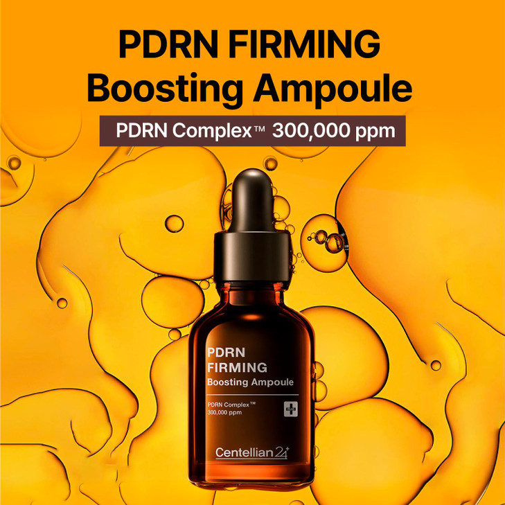 CENTELLIAN 24 PDRN Firming Boosting Ampoule (1.01 fl oz) - Improved Skin Elasticity by Dongkook Pharmaceutical. PDRN 300,000 ppm, Hydrolyzed Collagen