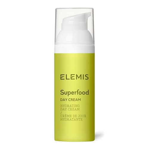 ELEMIS Superfood Day Cream | Vitamin-Rich Lightweight Prebiotic Daily Moisturizer Replenishes, Hydrates and Protects for Radiant, Healthy Skin | 50 m