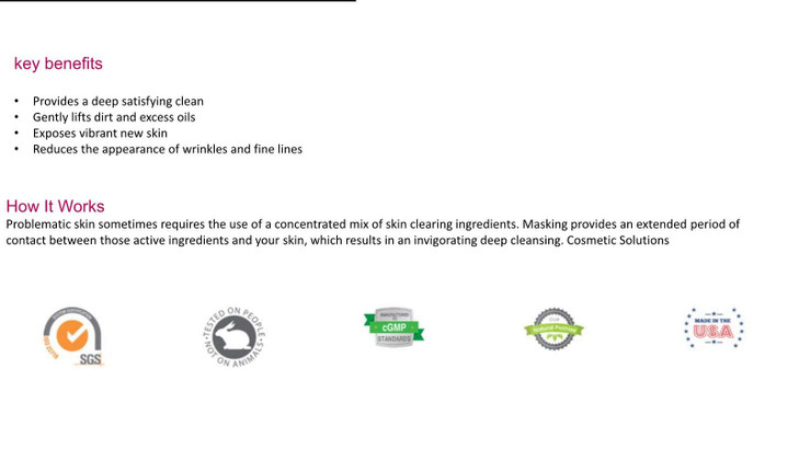 Skin Care Oxygen Mask, Skin Mask, Face Mask, Deep Cleaning Mask, Shinny Facial Looking - Gently Lifts Dirt and Excess Oils