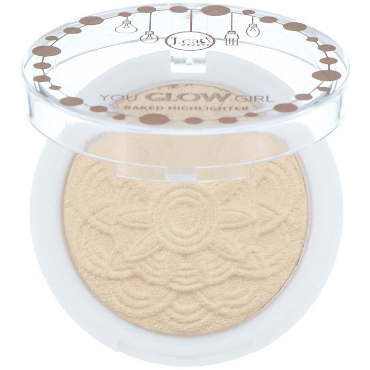 J.CAT BEAUTY You Glow Girl Baked Highlighter - Moon Light