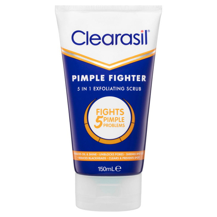Clearasil Ultra 5In1 Exfoliating Scrub 150Ml