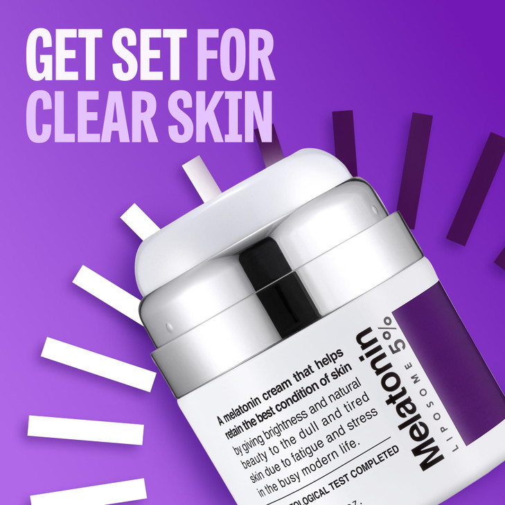 MAXCLINIC Time Return Melatonin Cream | Face Hydrating Cream & Face Moisturizer for Dry Skin | Relaxing Face Cream for Women & Men | Melatonin Face C