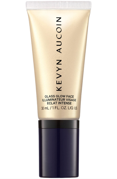 Kevyn Aucoin Glass Glow Face, Solar Quartz: Multi-purpose universal dewy highlighter for face and body. Creates glowing youthful-looking hydrated ski