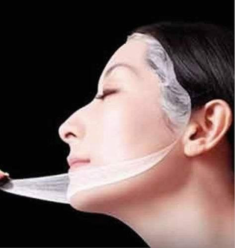 MyM Advanced Collagen Peptide Silk Mask Hydrating Soothing Cooling Healing Post-Treatment Post-rolling Reduce Redness and Stinging Feeling