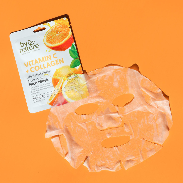 By Nature Hydrating 10 minutes Face Mask with Vitamin C and Collagen