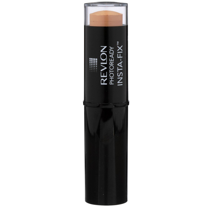 Revlon Foundation Stick, PhotoReady Insta-Fix Face Makeup for All Skin Types, SPF 20, Longwear Light-Medium Coverage with Natural Finish, 160 Medium