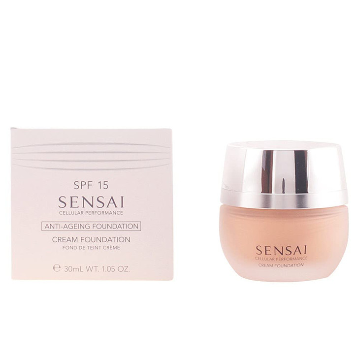 Kanebo Sensai Cellular Performance Cream Foundation Number CF23, Almond Beige 30 ml