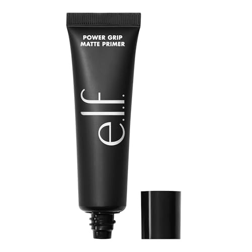 e.l.f. Power Grip Matte Primer, Gel-Based & Hydrating Face Primer For Smoothing Skin & Gripping Makeup, Moisturizes & Primes, Vegan & Cruelty-Free